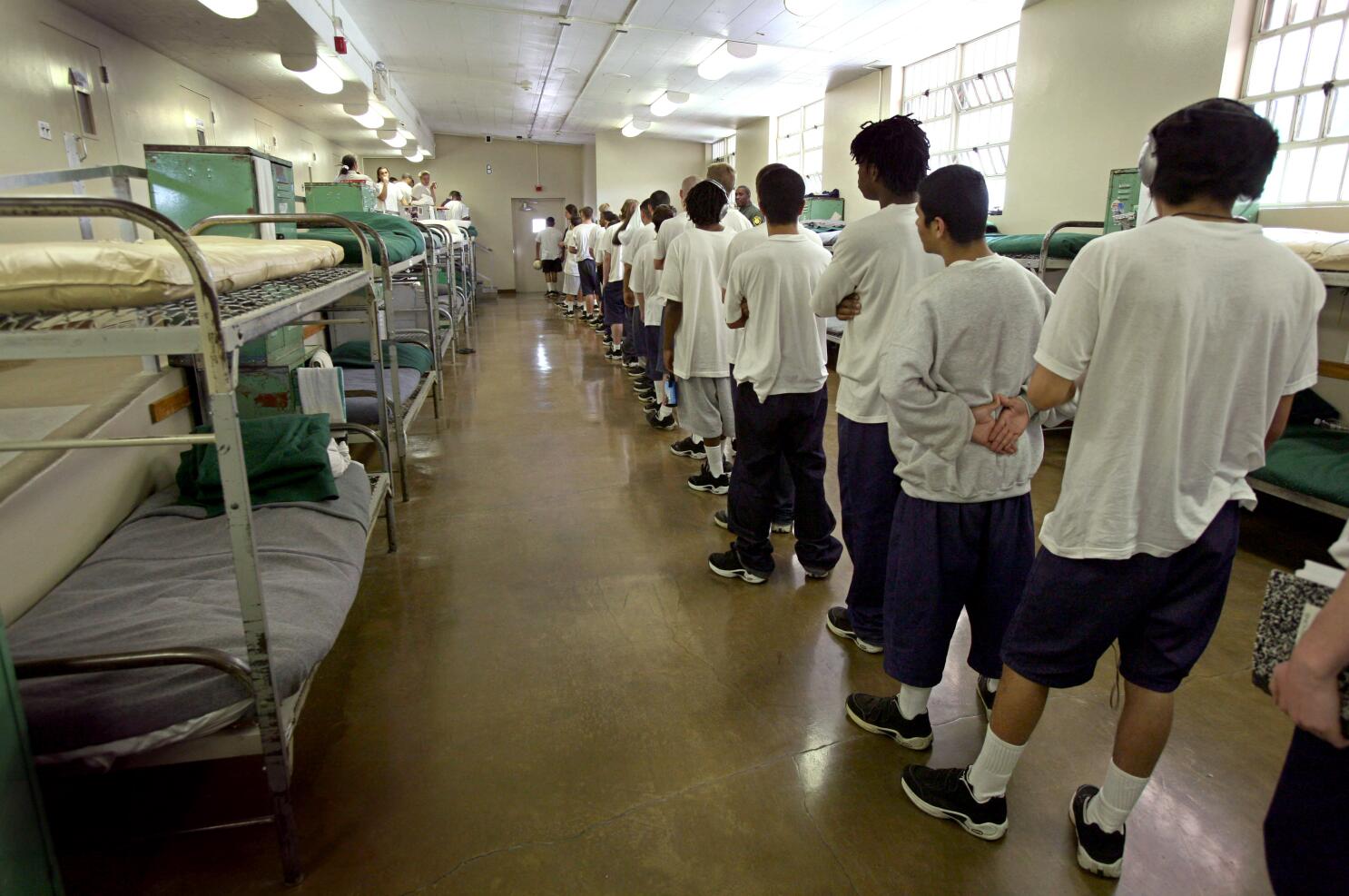 Youth in California justice facility